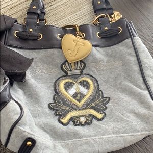 Juicy couture grey purse